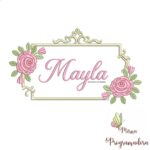 matriz de bordado Mayla