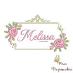 matriz de bordado Melissa