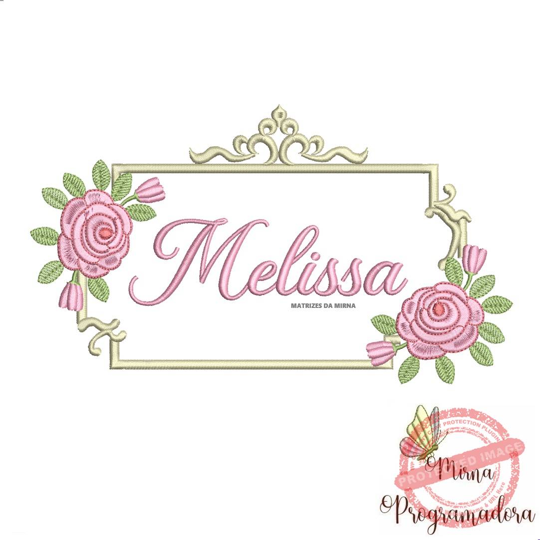 matriz de bordado melissa matriz de bordado Melissa - Imagem 1