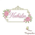 matriz de bordado Nathália
