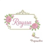matriz de bordado Rayssa