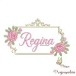 matriz de bordado Regina