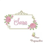 matriz de bordado Sara
