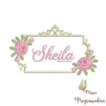 matriz de bordado Sheila
