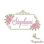 matriz de bordado Stephani
