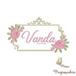 matriz de bordado Vanda