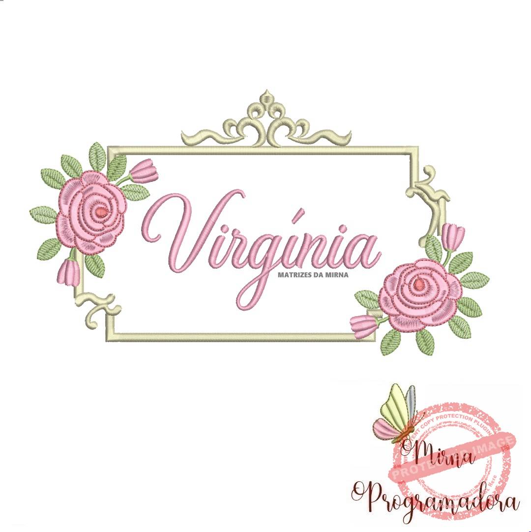 matriz de bordado virginia matriz de bordado Virgínia - Imagem 1