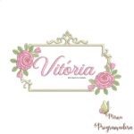 matriz de bordado Vitória