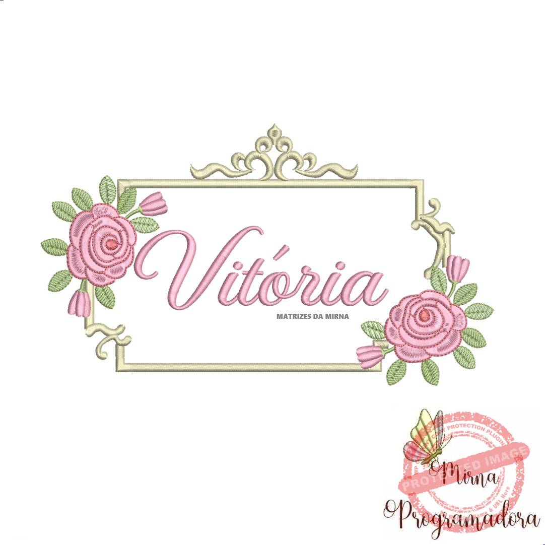 matriz de bordado vitoria matriz de bordado Vitória - Imagem 1
