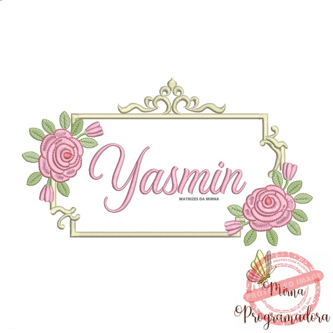 matriz de bordado yasmin matriz de bordado Yasmin - Imagem 1
