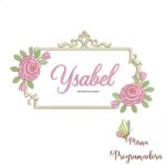 matriz de bordado Ysabel