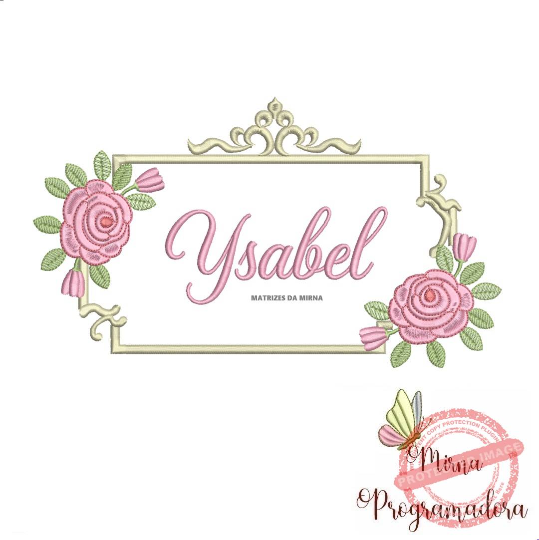 matriz de bordado ysabel matriz de bordado Ysabel - Imagem 1