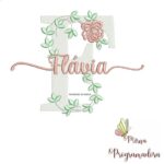 Matriz de Bordado - Flávia (fazemos Qualquer Nome)