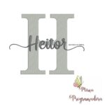 Matriz de Bordado - Heitor (fazemos Qualquer Nome)
