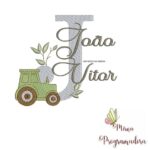 Matriz de Bordado - João Vitor (fazemos Qualquer Nome)