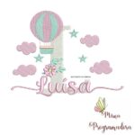 Matriz de Bordado - Luísa (fazemos Qualquer Nome)