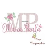 Matriz de Bordado - Maria Paula (fazemos Qualquer Nome)