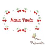 Matriz de Bordado - Maria Paula (fazemos Qualquer Nome)