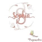 Matriz de Bordado - Sophia (fazemos Qualquer Nome)