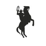 Matriz de Bordado - Cavalo e cowboy