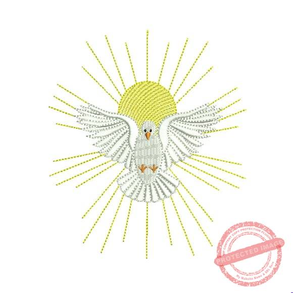 matriz-da-bordado-divino-espirito-santos-pomba-bernina Matriz da Bordado - Divino Espirito Santo Pomba - Imagem 1