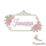 Matriz da Bordado - Janaina (fazemos Qualquer Nome)