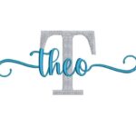 Matriz de Bordado - Nome Theo