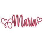 Matriz de Bordado Maria
