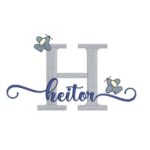 Matriz da Bordado - Nome Heitor