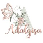 Matriz de Bordado - Adalgisa (fazemos Qualquer Nome)