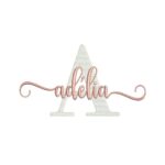 Matriz de Bordado - Adelia (fazemos Qualquer Nome)