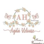 Matriz de Bordado - Ágata Helouise (fazemos Qualquer Nome)