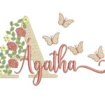 Matriz de Bordado - Ágatha