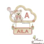 Matriz de Bordado Aila