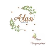 Matriz de Bordado - Alan (fazemos Qualquer Nome)