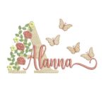 Matriz de Bordado - Alanna