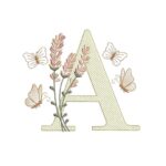 Matriz de Bordado Letra a