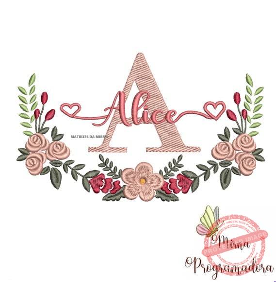 matriz-de-bordado-alice-fazemos-qualquer-nome-dst Matriz de Bordado - Alice (fazemos Qualquer Nome) - Imagem 1