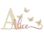 Matriz de Bordado - Alice (fazemos Qualquer Nome)