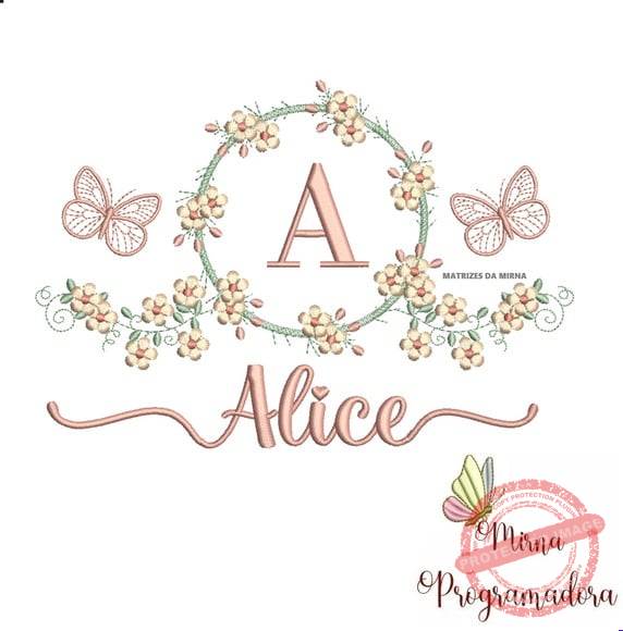 matriz-de-bordado-alice-fazemos-qualquer-nome-superb Matriz de Bordado - Alice - Imagem 1