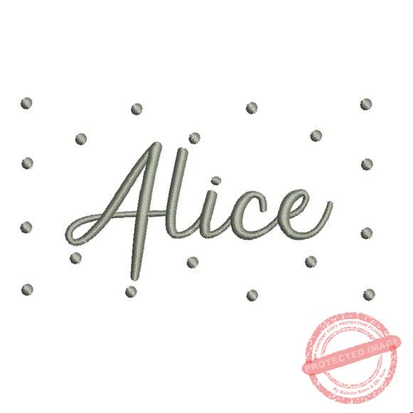 matriz-de-bordado-alice-fazemos-qualquer-nome-superb Matriz de Bordado - Alice (fazemos Qualquer Nome) - Imagem 1