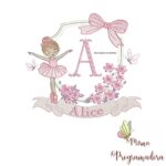 matriz de bordado alice
