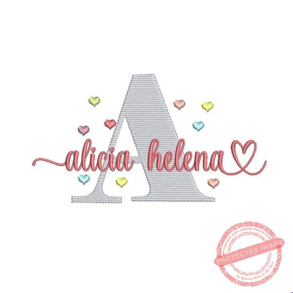matriz-de-bordado-alicia-helena-fazemos-qualquer-nome Matriz de Bordado - Alicia Helena (fazemos Qualquer Nome) - Imagem 1