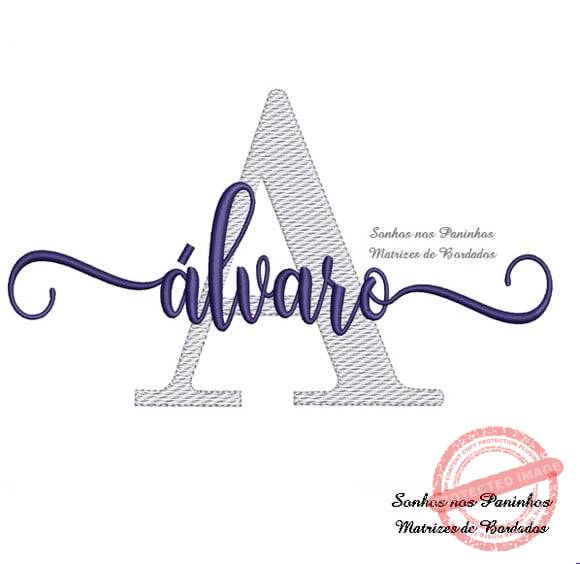 matriz-de-bordado-alvaro-fazemos-qualquer-nome-superb Matriz de Bordado - Álvaro (fazemos Qualquer Nome) - Imagem 1