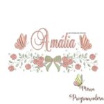 Matriz de Bordado Amália