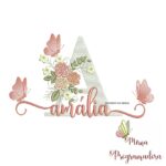 matriz de bordado amalia