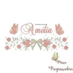 Matriz de Bordado Amélia