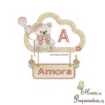 Matriz de Bordado Amora