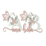Matriz de Bordado - Ana Bela(fazemos Qualquer Nome)