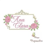 Matriz de Bordado - Ana Clara (fazemos Qualquer Nome)